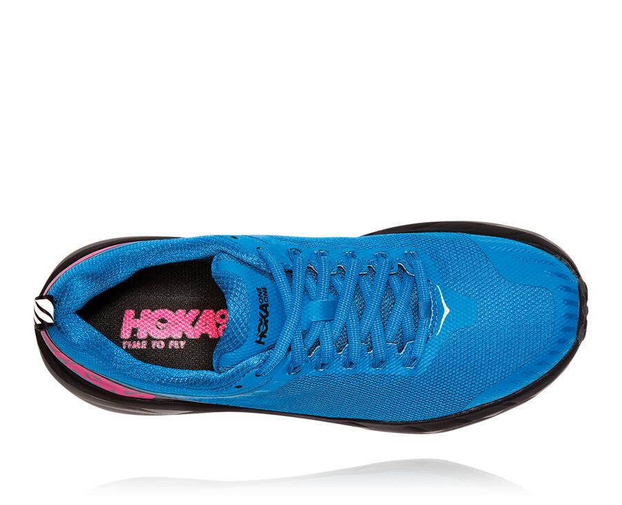 Trail Shoes Womens - Hoka One One Challenger ATR 5 - Blue - MCPVYBA-60